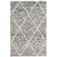 thumbnail image 1 of SAFAVIEH Natura Taegan Geometric Diamonds Area Rug, Ivory/Blue, 2' x 3', 1 of 5