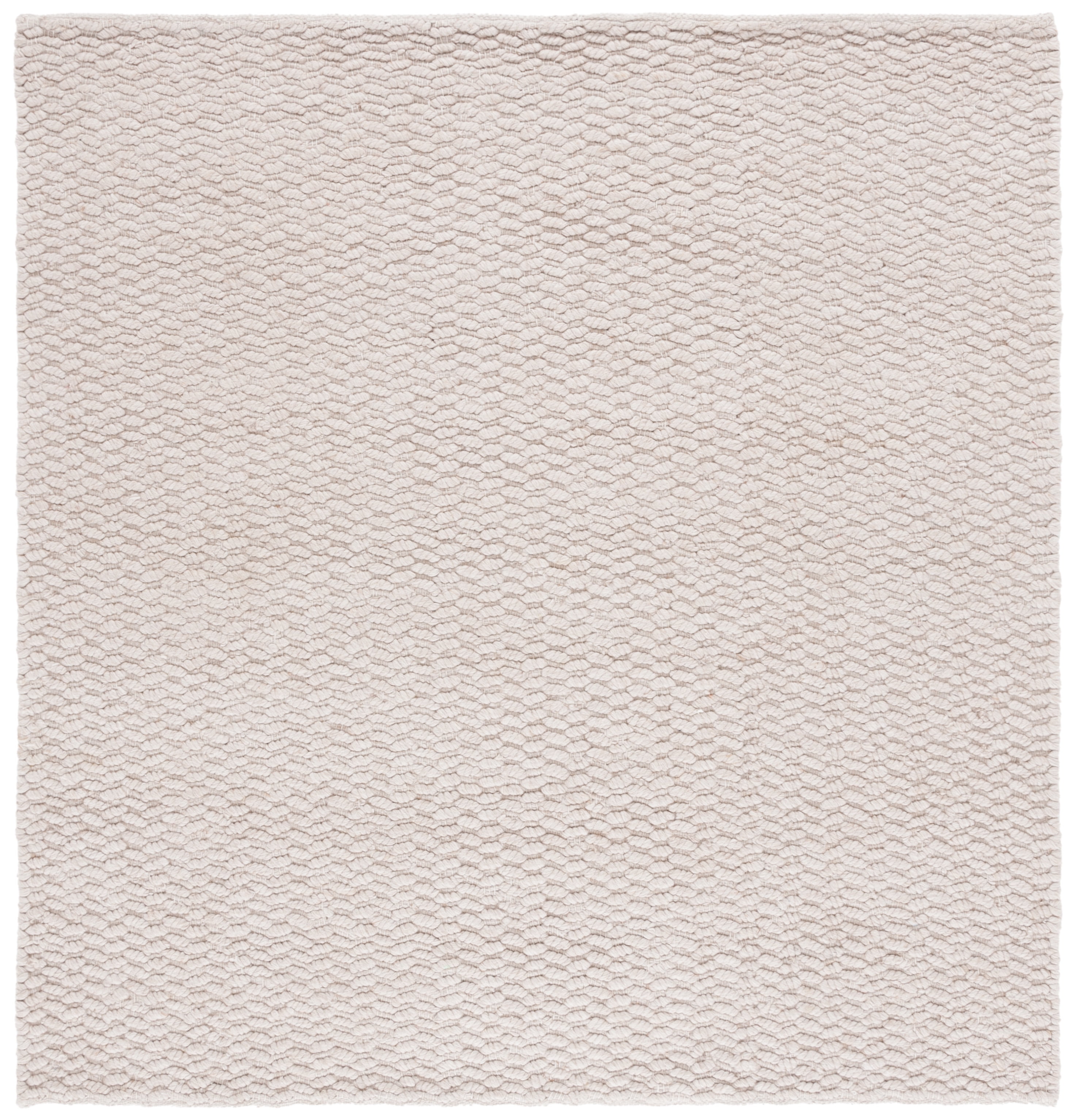 SAFAVIEH Natura Thaddeus Solid Area Rug, Beige, 6' x 6' Square