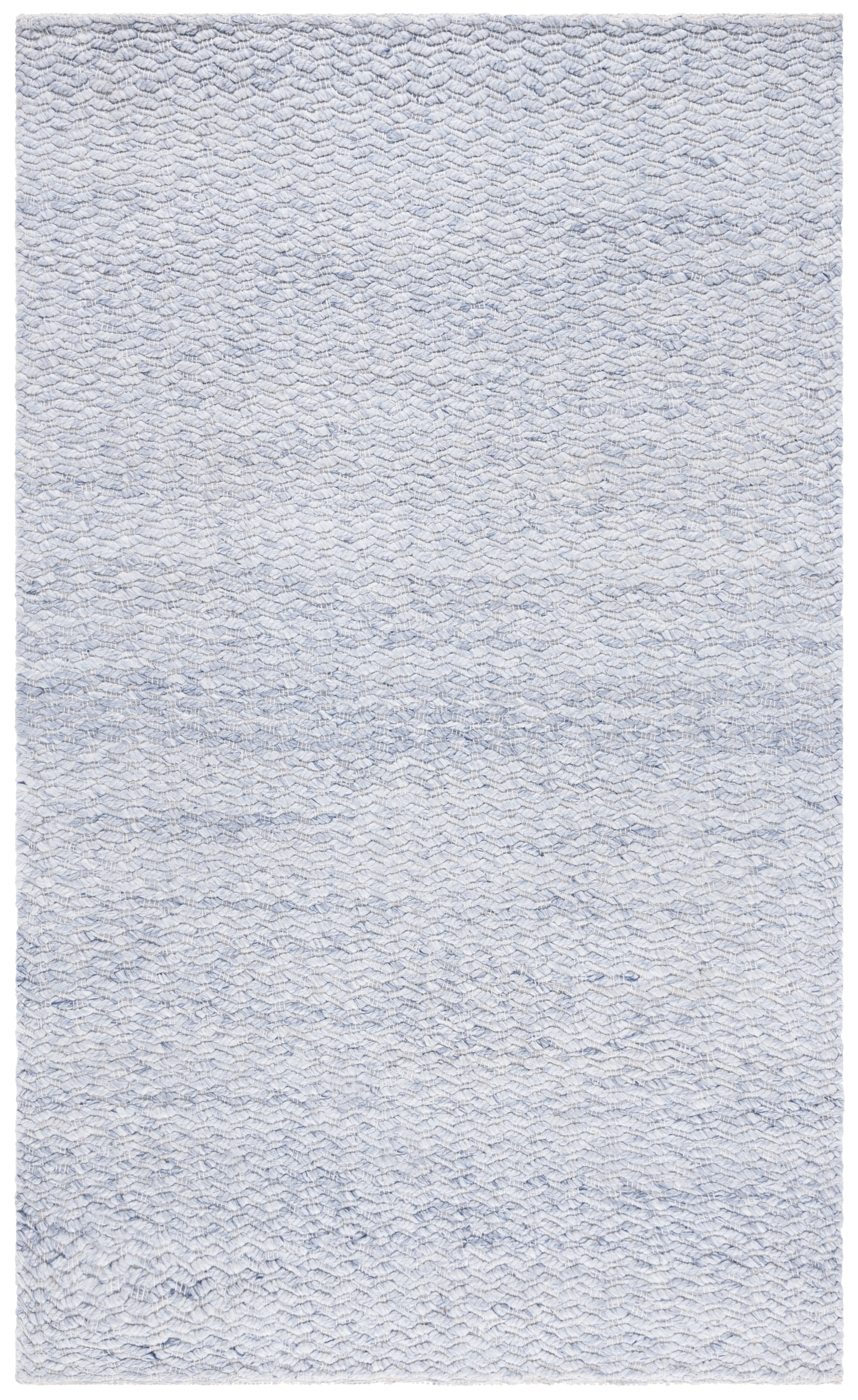 SAFAVIEH Natura Thaddeus Solid Area Rug, Grey/Black, 6' x 9'