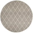 thumbnail image 1 of SAFAVIEH Natura Tracery Geometric Area Rug, Grey, 4' x 4' Round, 1 of 6