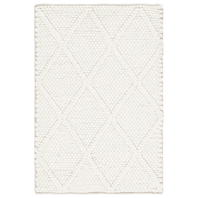 SAFAVIEH Natura Tracery Geometric Area Rug, Ivory, 2'3" x 4'