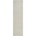 thumbnail image 1 of SAFAVIEH Natura Tracery Geometric Runner Rug, Silver/Ivory, 2'3" x 18', 1 of 10