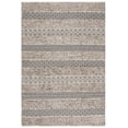thumbnail image 1 of SAFAVIEH Natura Trinity Geometric Cotton Area Rug, Grey/Ivory, 4' x 6', 1 of 8