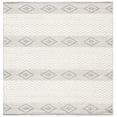 thumbnail image 1 of SAFAVIEH Natura Twyla Southwestern Wool Area Rug, Ivory/Black, 6' x 6' Square, 1 of 8
