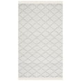 thumbnail image 1 of SAFAVIEH Natura Ulric Diamond Area Rug, Ivory/Grey, 3' x 5', 1 of 8