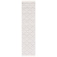 thumbnail image 1 of SAFAVIEH Natura Ulric Diamond Runner Rug, Ivory/Grey, 2'3" x 9', 1 of 8