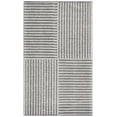 thumbnail image 1 of SAFAVIEH Natura Wayra Striped Area Rug, Ivory/Black, 5' x 8', 1 of 8