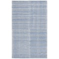 thumbnail image 1 of SAFAVIEH Natura Wayra Striped Area Rug, Ivory/Blue, 4' x 6', 1 of 8