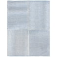 thumbnail image 1 of SAFAVIEH Natura Wayra Striped Area Rug, Ivory/Blue, 8' x 10', 1 of 8