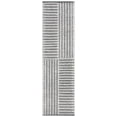 thumbnail image 1 of SAFAVIEH Natura Wayra Striped Runner Rug, Ivory/Black, 2'3" x 8', 1 of 8