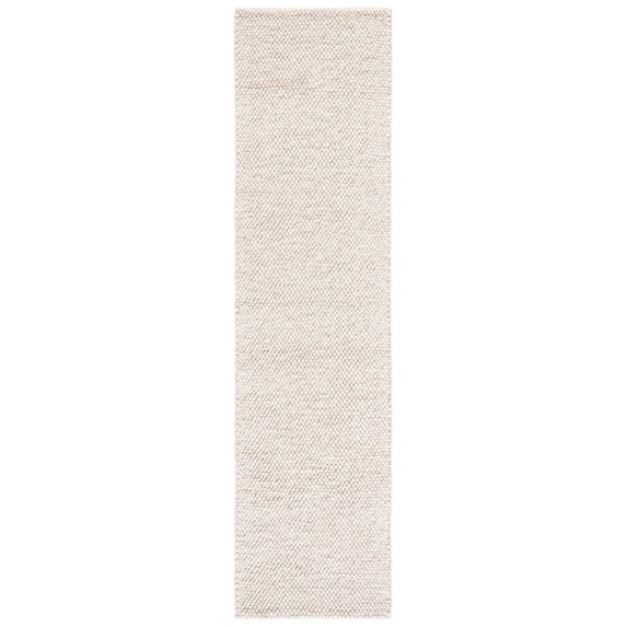 SAFAVIEH Natura Willoughby Distressed Runner Rug, Beige/Ivory, 2'3" x 17'