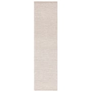 SAFAVIEH Natura Willoughby Distressed Runner Rug, Grey/Ivory, 2'3" x 9'