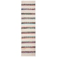 thumbnail image 1 of SAFAVIEH Natura Wilson Striped Runner Rug, Ivory/Red, 2'3" x 8', 1 of 7