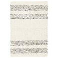 thumbnail image 1 of SAFAVIEH Natura Wilton Geometric Striped Area Rug, Ivory/Black, 2' x 3', 1 of 9