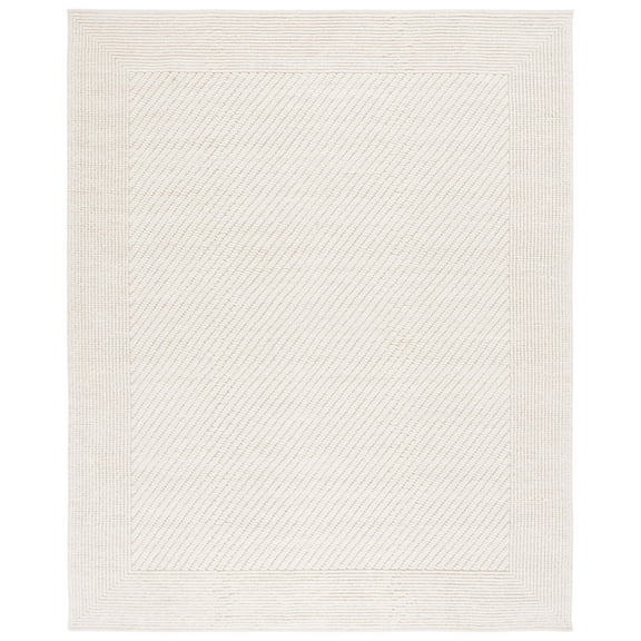 SAFAVIEH Natura Xanthia Solid Area Rug, Ivory, 9' x 12'
