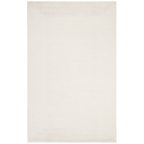 SAFAVIEH Natura Xanthia Solid Area Rug, Ivory, 5' x 8'