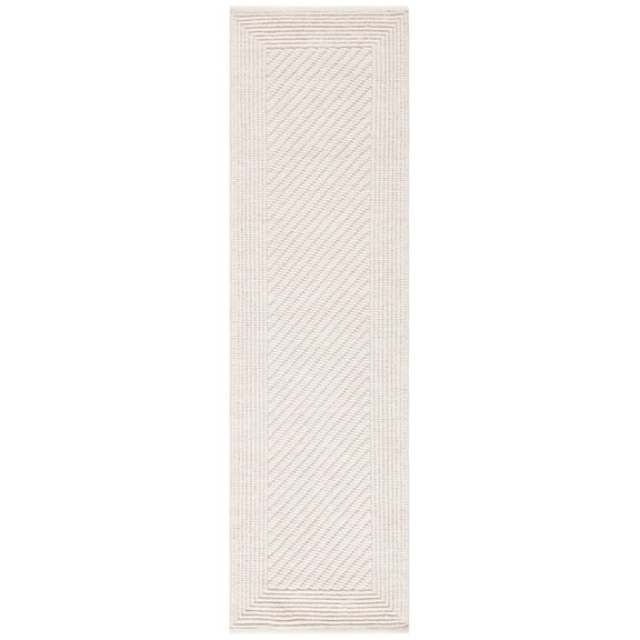 SAFAVIEH Natura Xanthia Solid Runner Rug, Ivory, 2'3" x 8'