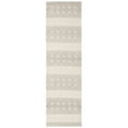 thumbnail image 1 of SAFAVIEH Natura York Geometric Striped Braided Jute Runner Rug, Grey/Ivory, 2' x 6', 1 of 9