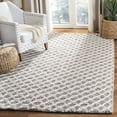 thumbnail image 1 of SAFAVIEH Natura Zharko Geometric Braided Area Rug, Ivory/Beige, 6' x 6' Square, 1 of 7
