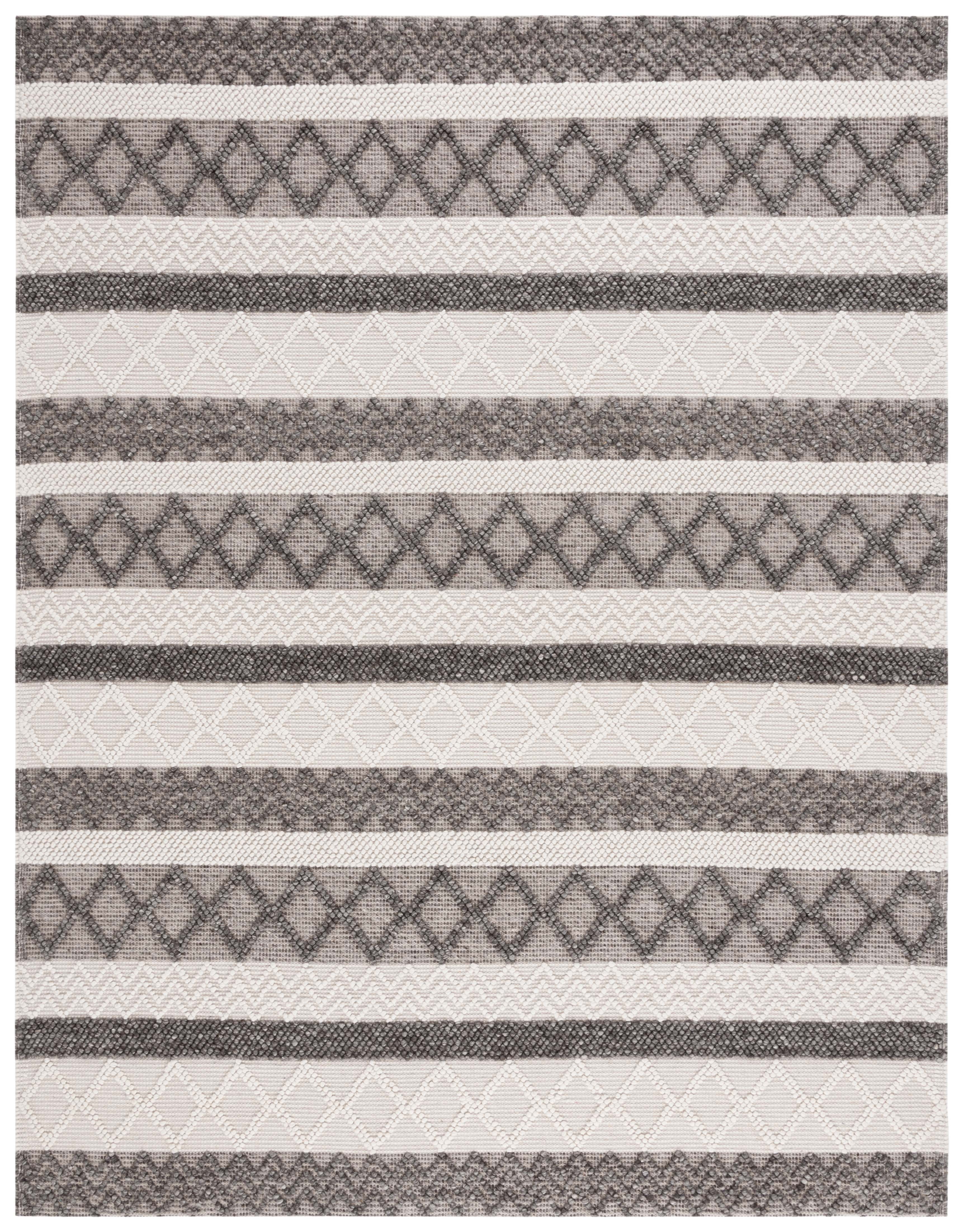 Ivory Coast Woolen 8' x 10' Handmade Flat Woven Area Rug