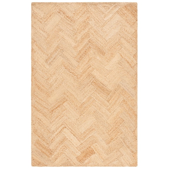 SAFAVIEH Natural Fiber Abbott Geometric Area Rug, Natural, 4' x 6'