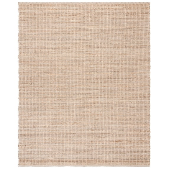 SAFAVIEH Natural Fiber Addie Solid Area Rug, Natural/Beige, 8' x 10'