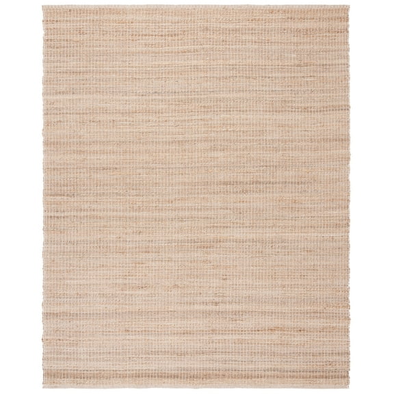 SAFAVIEH Natural Fiber Addie Solid Area Rug, Natural/Beige, 8' x 10'