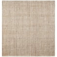 thumbnail image 1 of SAFAVIEH Natural Fiber Aletha Solid Area Rug, Ivory/Light Brown, 3' x 3' Square, 1 of 7