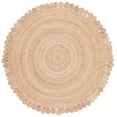 thumbnail image 1 of SAFAVIEH Natural Fiber Algernon Geometric Area Rug, Natural, 8' x 8' Round, 1 of 7
