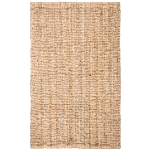SAFAVIEH Natural Fiber Aliah Solid Area Rug, Beige, 8' x 10'