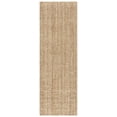 thumbnail image 1 of SAFAVIEH Natural Fiber Aliah Solid Runner Rug, Beige, 2'3" x 11', 1 of 7