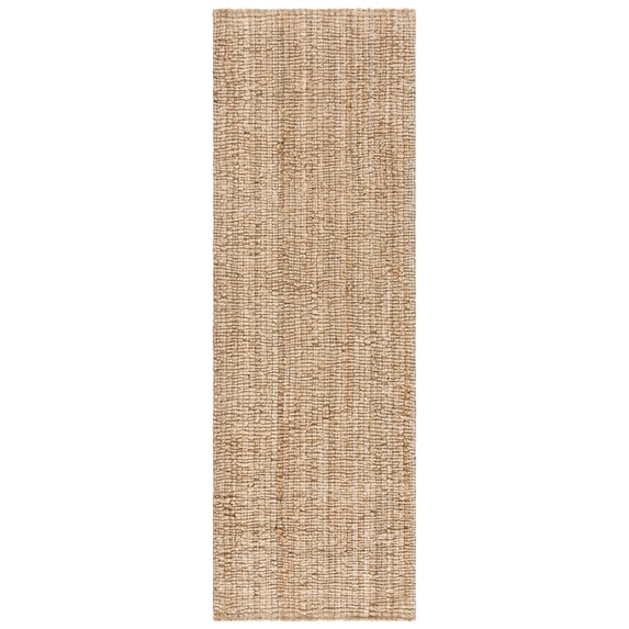 SAFAVIEH Natural Fiber Aliah Solid Runner Rug, Beige, 2'3" x 7'