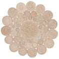 thumbnail image 1 of SAFAVIEH Natural Fiber Allen Geometric Area Rug, Natural, 7' x 7' Round, 1 of 7