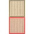 thumbnail image 1 of SAFAVIEH Natural Fiber Alondra Striped Sisal Area Rug, Multi, 2' x 4', 1 of 2
