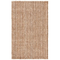 SAFAVIEH Natural Fiber Amina Striped Area Rug, Natural/Bleach, 8' x 10'