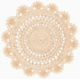 thumbnail image 1 of SAFAVIEH Natural Fiber Amyas Geometric Area Rug, Natural, 3' x 3' Round, 1 of 8
