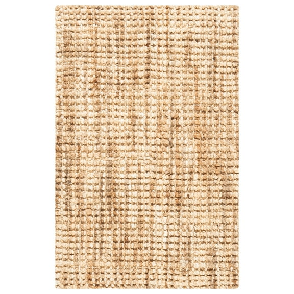 SAFAVIEH Natural Fiber Antoine Braided Jute Area Rug, Natural/Cream, 2' x 3'