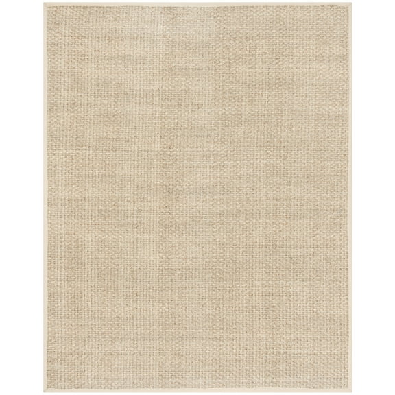 SAFAVIEH Natural Fiber Arbor Border Area Rug, Natural/Beige, 8' x 10'