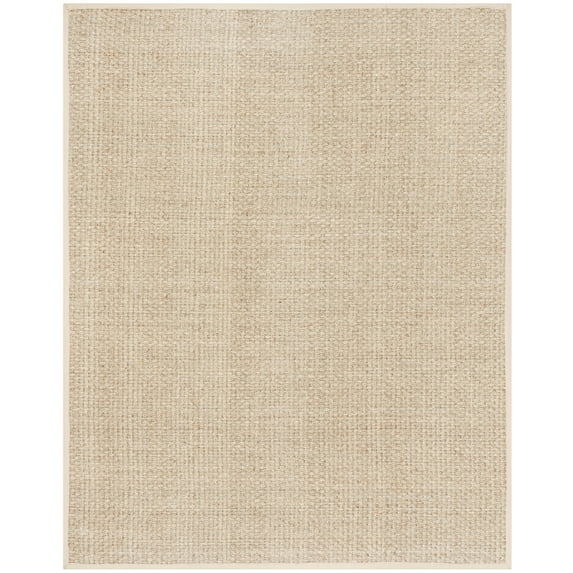 SAFAVIEH Natural Fiber Arbor Bordered Area Rug, Natural/Beige, 8' x 10'