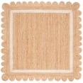thumbnail image 1 of SAFAVIEH Natural Fiber Archibald Bordered Area Rug, Natural/Ivory, 5' x 5' Square, 1 of 11