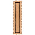 thumbnail image 1 of SAFAVIEH Natural Fiber Archibald Bordered Runner Rug, Natural/Black, 2'3" x 9', 1 of 6