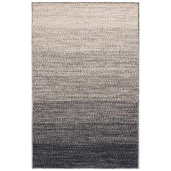 SAFAVIEH Natural Fiber Arda Gradient Area Rug, Natural/Black, 5' x 8'