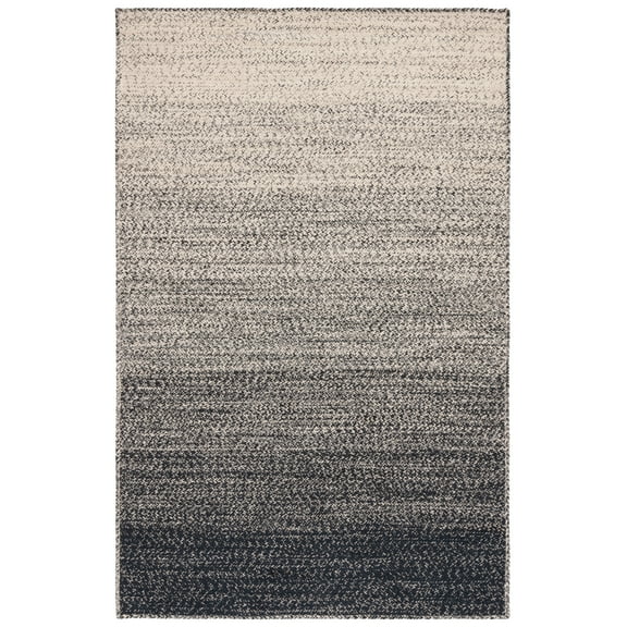 SAFAVIEH Natural Fiber Arda Gradient Area Rug, Natural/Black, 5' x 8'