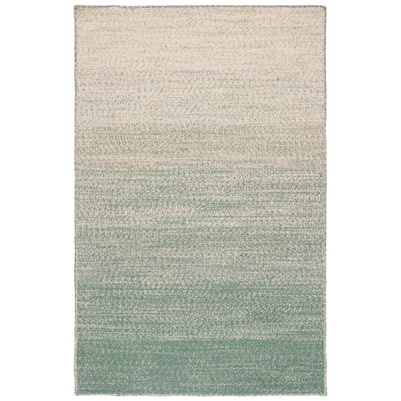 SAFAVIEH Natural Fiber Arda Gradient Area Rug, Natural/Green, 5' x 8'
