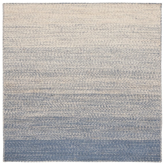 SAFAVIEH Natural Fiber Arda Gradient Area Rug, Natural/Grey, 6' x 6' Square