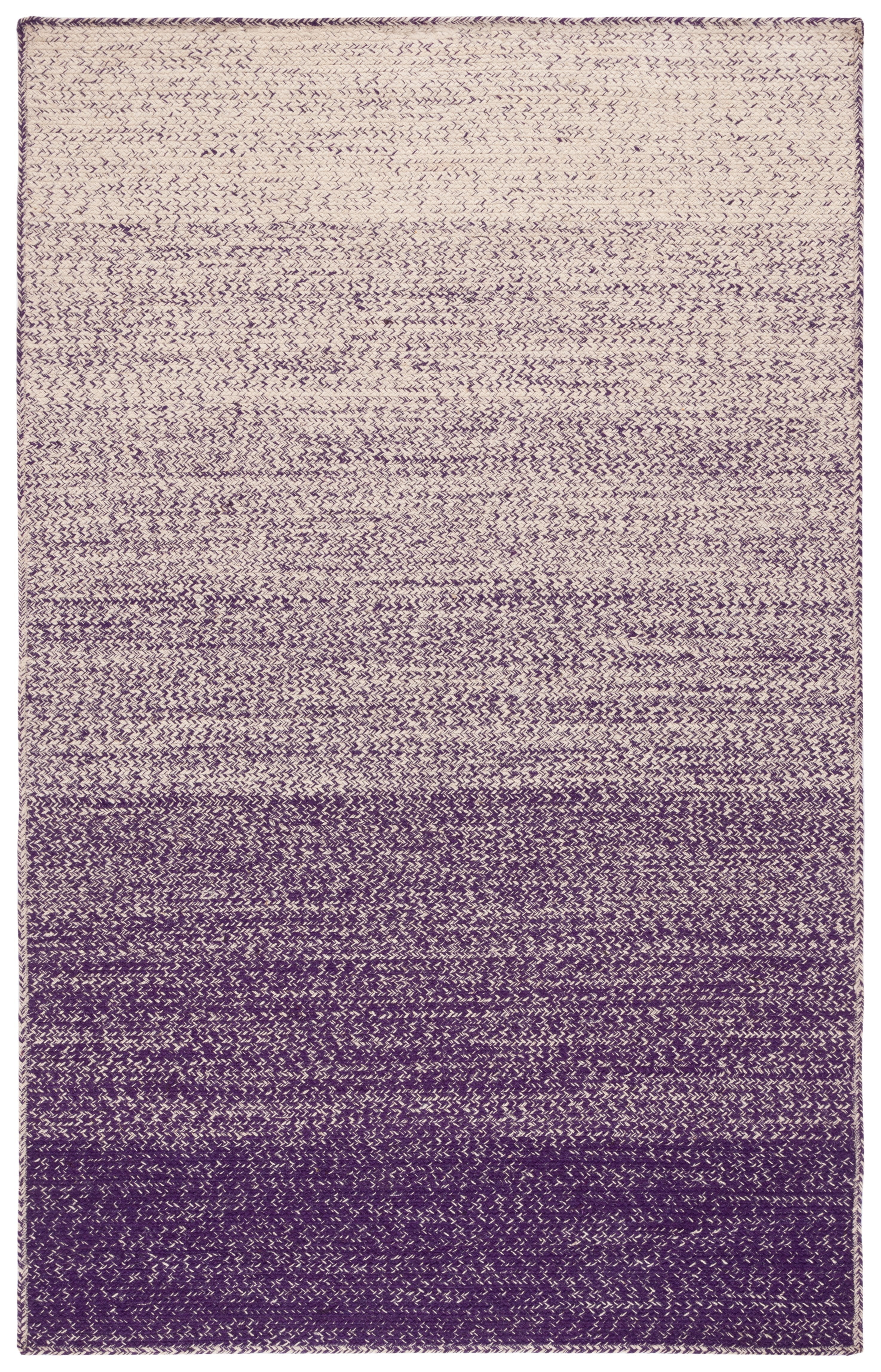 SAFAVIEH Natural Fiber Arda Gradient Area Rug, Natural/Purple, 5' x 8'