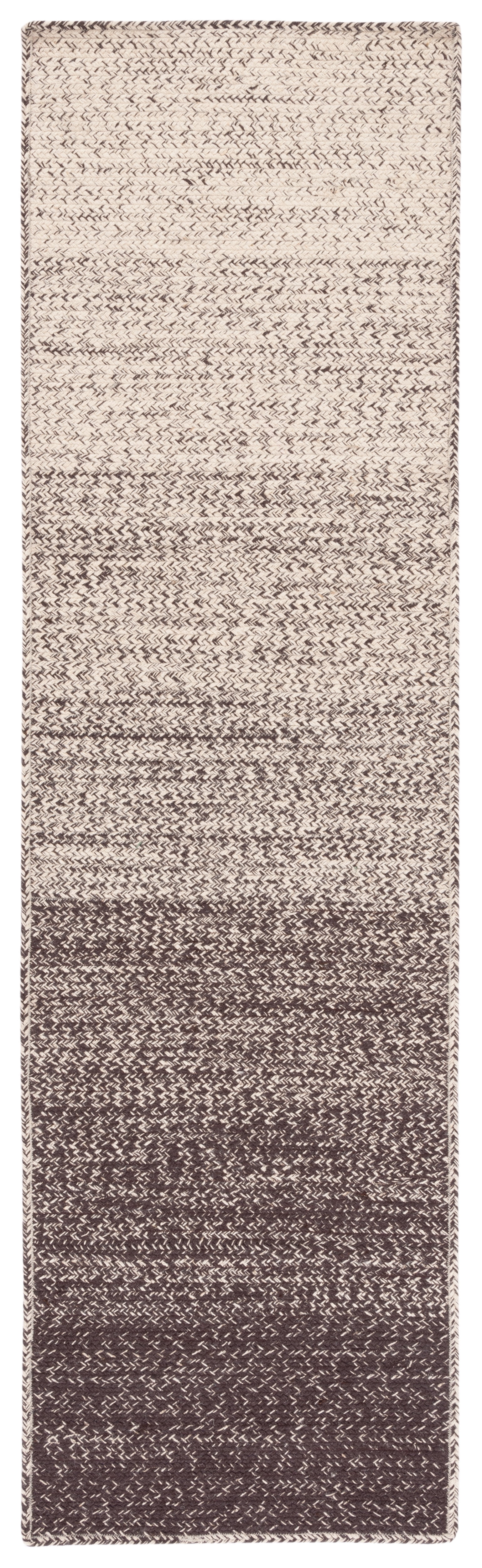 SAFAVIEH Natural Fiber Arda Gradient Runner Rug, Natural/Brown, 2'3" x 8'