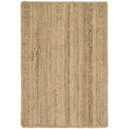 SAFAVIEH Natural Fiber Aria Braided Jute Area Rug, Natural, 2' x 3'