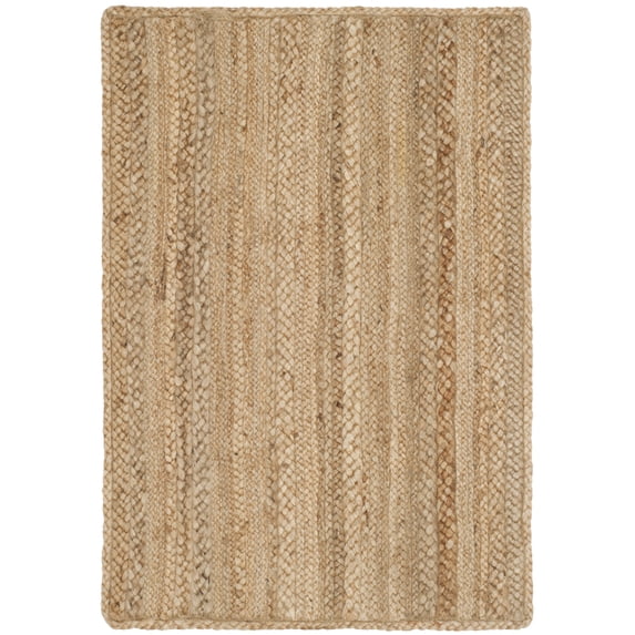 SAFAVIEH Natural Fiber Aria Braided Jute Area Rug, Natural, 2' x 3'