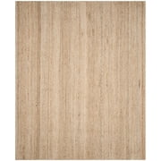 SAFAVIEH Natural Fiber Aria Braided Jute Area Rug, Natural, 5 x 8